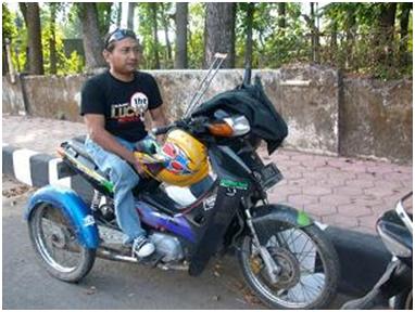 Komunitas Motor Difabel : Disable Motorcycle Indonesia 